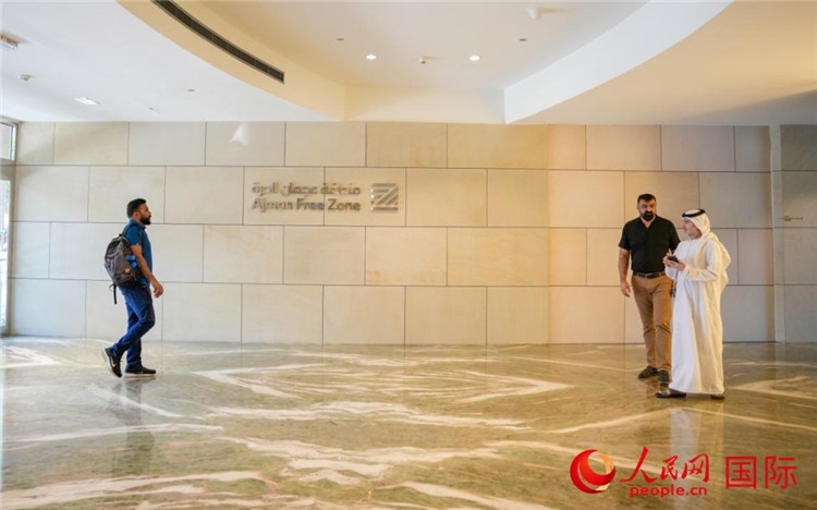 阿治曼自由區(qū)始建于1988年，阿治曼中國城設立于自由區(qū)內。人民網 塔里克·易卜拉欣攝