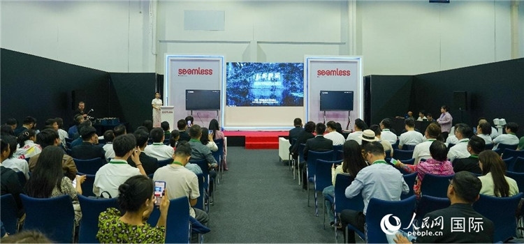 活動(dòng)現(xiàn)場(chǎng)一景。人民網(wǎng) 塔里克·易卜拉欣攝