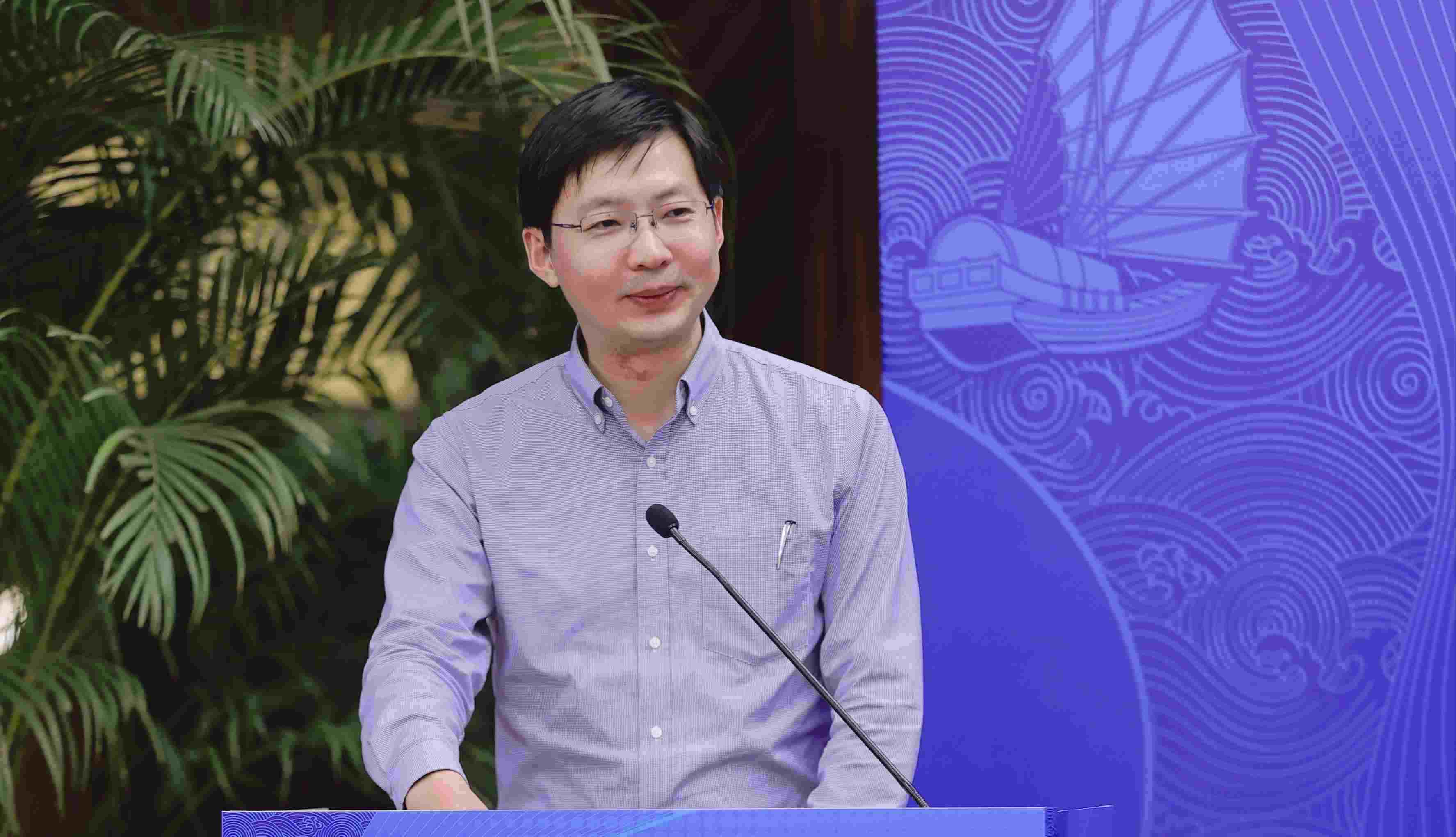 上海國(guó)際問題研究院王玉柱研究員。受訪者供圖