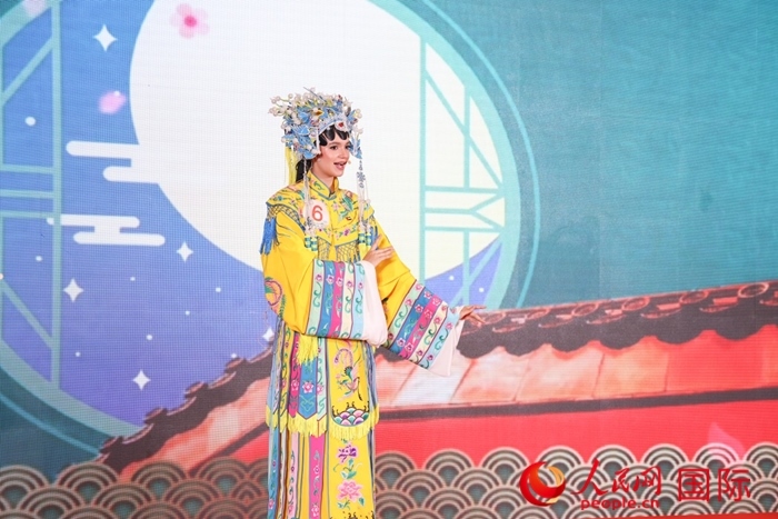 京劇表演。人民網(wǎng)記者任皓宇攝